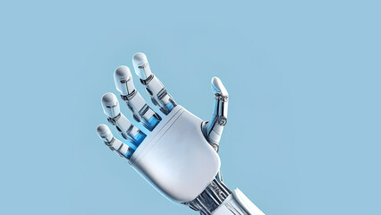 Futuristic Design of an Advanced Robotic Arm with AI Technology