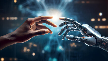 Futuristic Design of an Advanced Robotic Arm with AI Technology