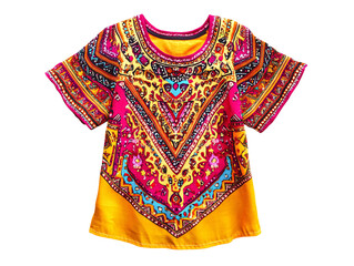 a colorful shirt with a pattern