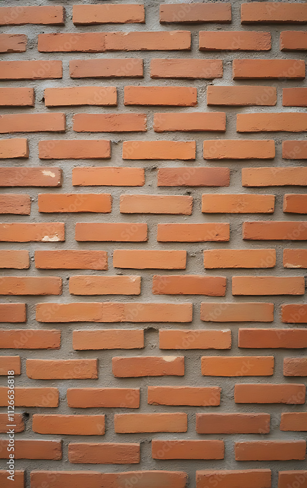 Poster a brown brick wall provides a warm and natural textured background for various design projects and a