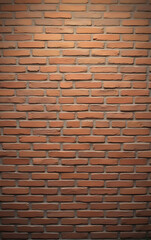 A brown brick wall provides a warm and natural textured background for various design projects and applications._00001_