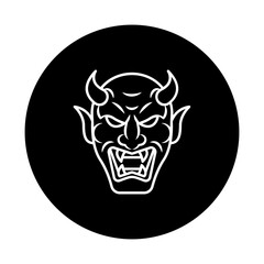 demon mask