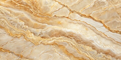 Obraz premium Beige Marble Texture Background, Closeup Natural Stone Surface, Horizontal Image, High Resolution, Detailed Pattern