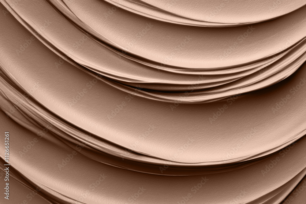 Poster warm layers of color mocha mousse create a stunning visual display, emphasizing rich textures and be