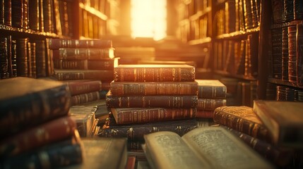 World of Books Concept: Mixed Media in 16K Resolution