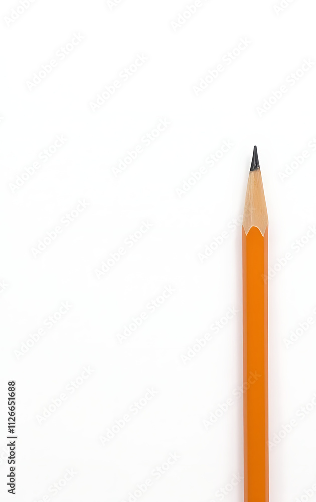 Poster Brainstorming creativity and innovative ideas on a blank white background using a simple pencil and paper._00001_