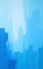 Fototapeta premium Blue sky colored abstract art paintings often feature textured backgrounds created with bold brushstrokes of varying shades of this calming hue._00002_