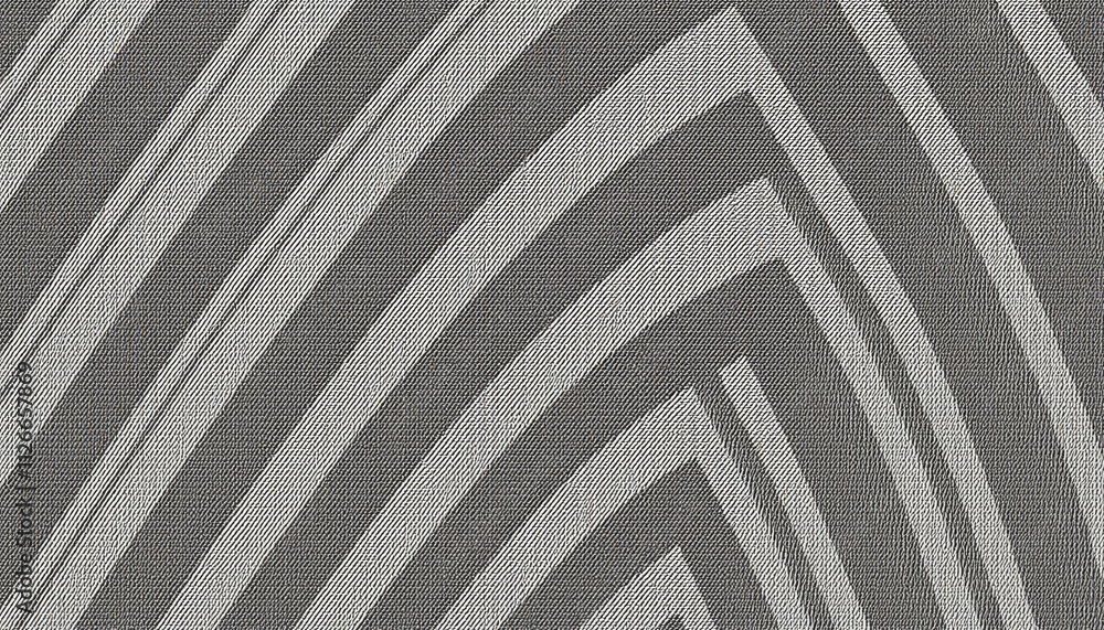 Poster artistic black and white architectural details featuring intricate curved patterns and linear design