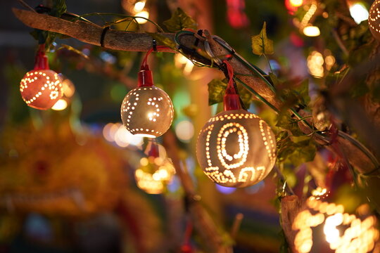 Fire tum ka tradition in Yasothon Province.