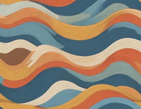 seamless wave pattern