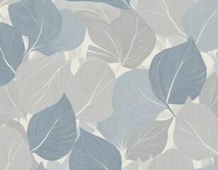 seamless pattern with leaves