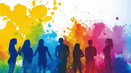 Brainstorming Session Among Colleagues Showcasing Vibrant Teamwork and Innovation