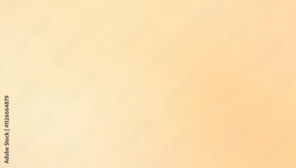 Poster Orange slice isolated on a soft pastel colored background allowing for easy copy overlay and design flexibility._00001_