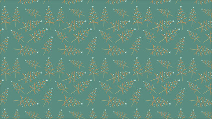 Background of Modern Holiday Trees - Perfect for Seasonal Decor, Gift Wrapping, and Christmas Party Invitations