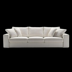 Fototapeta premium sofa isolated on white