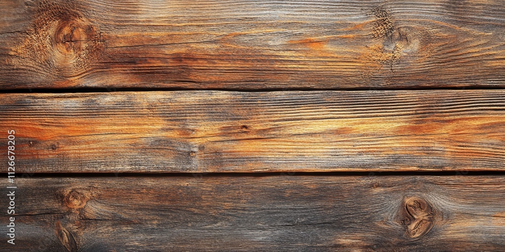 Poster detailed texture and pattern of a wooden board create a visually appealing backdrop. the wooden boar