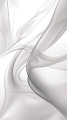 Fototapeta premium Abstract Grey and White Swirling Fabric Design