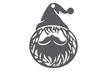 Christmas Clipart, Elegant Christmas Elements for Cricut and Silhouette, Festive Christmas Elements SVG Cut File