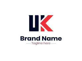 UK Logo Design Vector