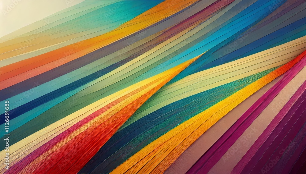 Poster colorful lines abstract background header illustration a vibrant fusion of colors and patterns perfe