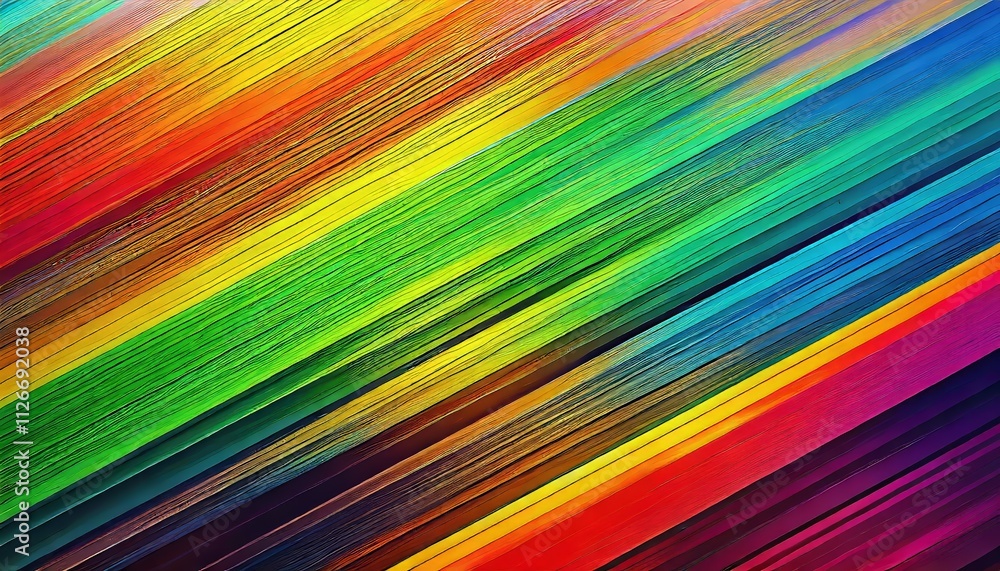 Poster vibrant abstract background with colorful lines ideal for modern design, website headers, and creati