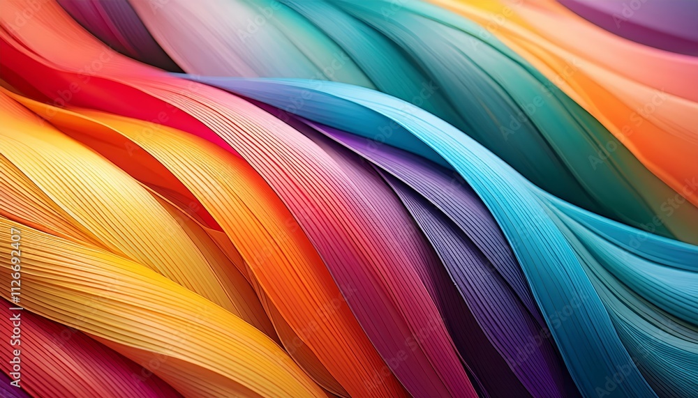 Poster colorful lines abstract background header illustration a vibrant and dynamic design featuring striki