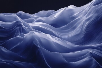 Obraz premium Abstract Blue Waves