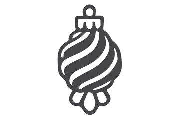 Christmas Clipart, Elegant Christmas Elements for Cricut and Silhouette, Festive Christmas Elements SVG Cut File