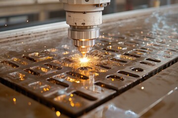Laser Cutting Metal Sheet