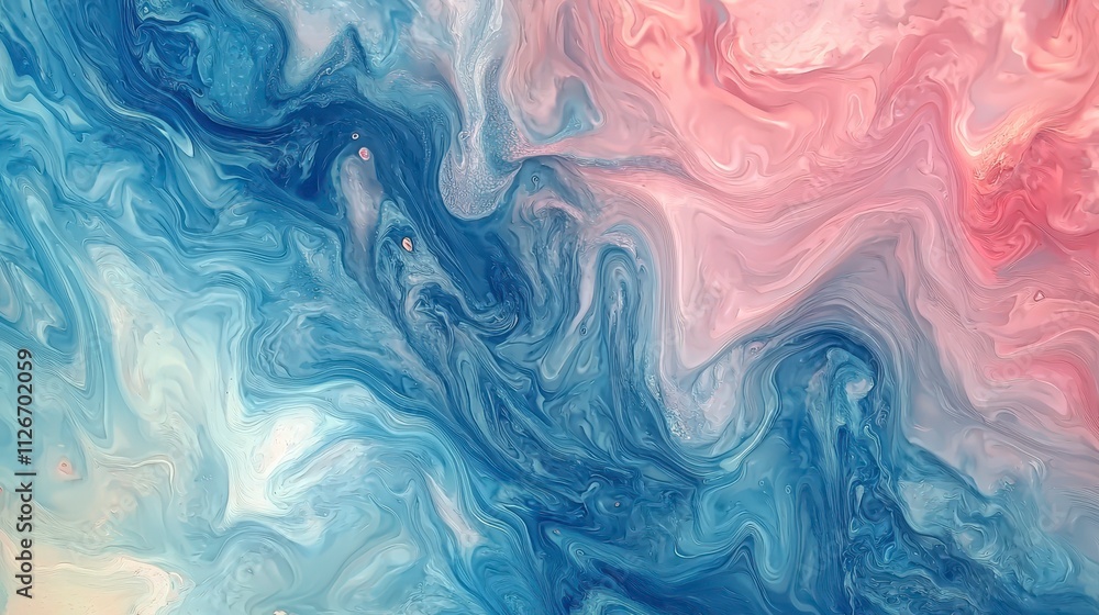 Aufkleber visualizing political influence abstract digital art with fluid background and conceptual aesthetic 
