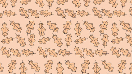Background Modern Leaf Pattern for Decorative Spaces.