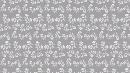 Background Subtle and Cute Floral Pattern Design