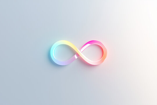 Minimalist pride design featuring a small rainbow symbolizing inclusivity and acceptance in a contemporary style