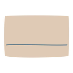 Reminder Notification Rectangle frame