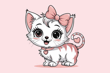 Puppy Love Cute and Adorable vector 