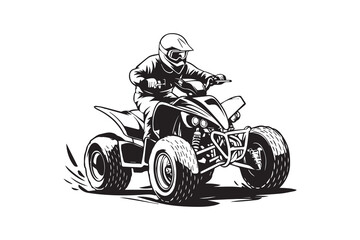 off-road  atv  isolated logo vector © somaiya