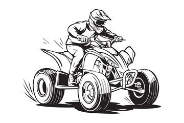 off-road  atv  isolated logo vector © somaiya