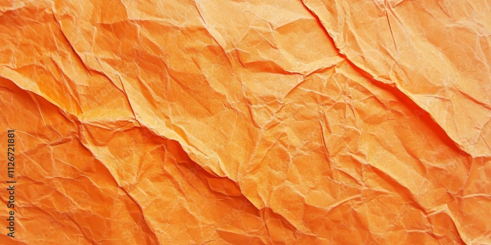 Fototapete smooth orange paper surface, highlighting the unique texture and vibrant color, creating an inviting