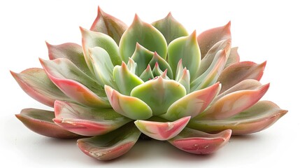 Fototapeta premium a stunning succulent growing in a colorful sand garden