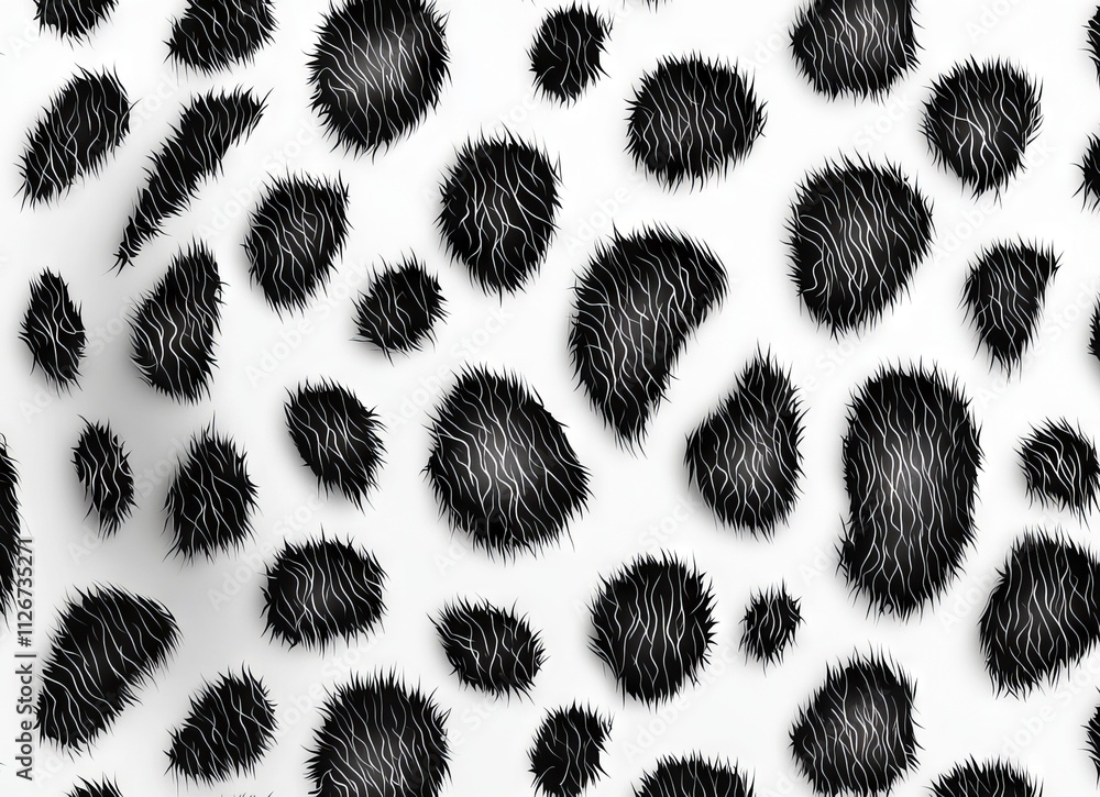 Poster a digital animal skin pattern intended for textile print web page design illustrations and various o