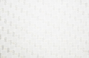 Japanese modern plaid background. Decorative modern pattern art with Japanese washi paper, marble and mortar.