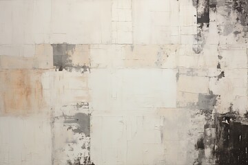 Abstract multicolor painting wtih grunge texture on canvas. Artwork mix brush stroke, splash color and oil, acrylic paint element. Modern contemporary art for wallpaper background
