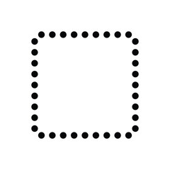 Doodle hand drawn trendy frame with  swirls . Minimalist  art. Modern squiggly border for holiday poster, wedding invitations, birthday card. EPS 10 / AI