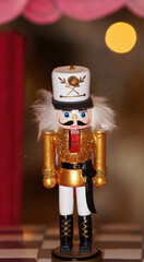 christmas gold nutcracker