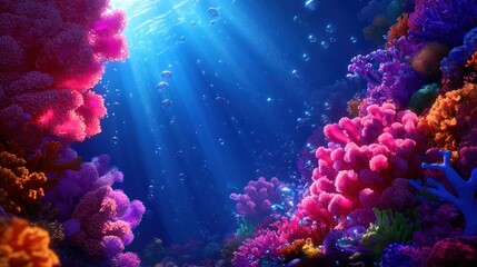 Exploring vibrant coral reefs underwater nature imagery marine ecosystem scenic view conservation