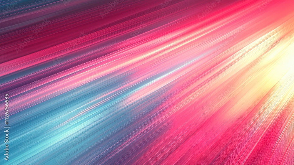 Poster colorful abstract background with light rays and soft gradient in vibrant shades