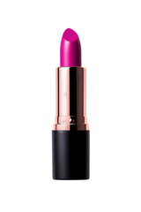 Obraz premium Bright Pink Lipstick in a Black and Gold Tube with Luxurious Finish
