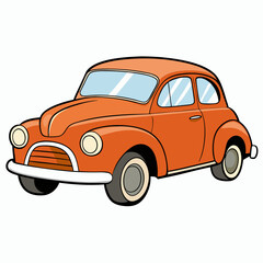 car isolated on white background