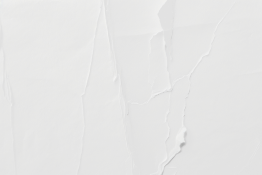 Textured torn white paper  png overlay effect, transparent background