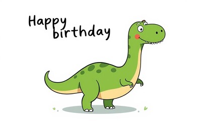Obraz premium A collection of adorable dinosaur-themed cards with funny quotes and cute illustrations in vector format on a light background, cute, happy birthday